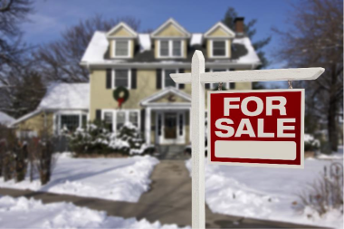 how to buy a home in winter